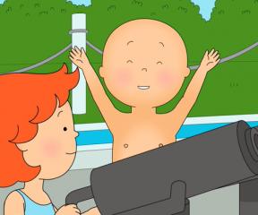 Caillou Caillou ve Su Parkı