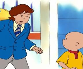 Caillou Çikolatalı Sürpriz Kek