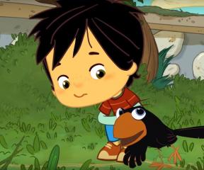 Ege ile Gaga Bahçedeki İz