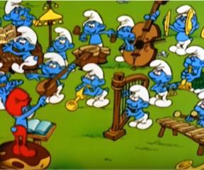 Şirinler Donmuş Şirinler