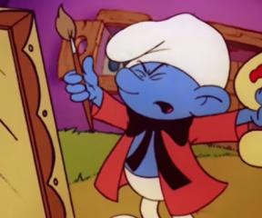 Şirinler Gizemli Tablo