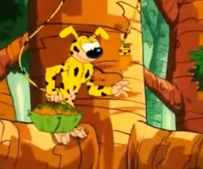 Uzun Kuyruk Marsupilami Marsupilami Okulda